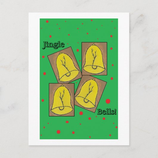Post Kaart "JingleBells" (Voorkant)