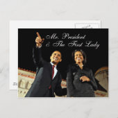 Post Kaart Mr. President & The First Lady (Voorkant / Achterkant)