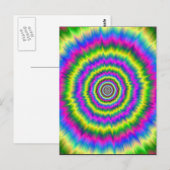 Post-Kaart Neon Explosie Briefkaart (Voorkant / Achterkant)