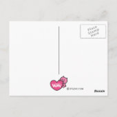 Post Kaart - Roze cel- (Achterkant)