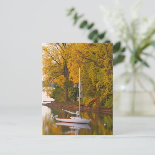 POST KAART SAILBOAT VERMONT (Staand voorkant)