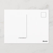 Post-Kaart - Shamrock Glas in lood Briefkaart (Achterkant)