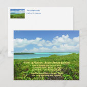 POST KAART/TURKS & CAICOS/SUPER STRESS BUSTER! BRIEFKAART (Voorkant / Achterkant)