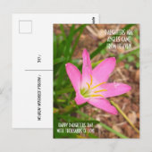 POST KAART VOOR DAGEN (Voorkant / Achterkant)