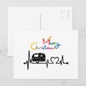 *POST KAART* VOOR DE HAPPY R.V. FEESTDAGEN (Voorkant / Achterkant)