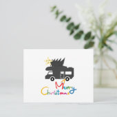 *POST KAART* VOOR DE HAPPY R.V. FEESTDAGEN (Staand voorkant)