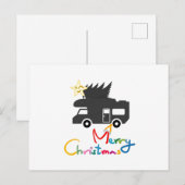 *POST KAART* VOOR DE HAPPY R.V. FEESTDAGEN (Voorkant / Achterkant)