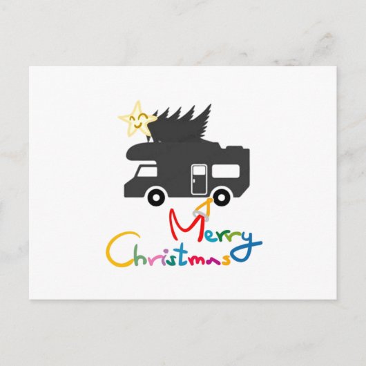 *POST KAART* VOOR DE HAPPY R.V. FEESTDAGEN (Voorkant)