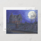 Post-kaart voor geadresseerde woningen briefkaart (Voorkant / Achterkant)