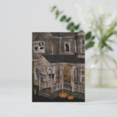 Post-kaart voor geadresseerde woningen briefkaart (Staand voorkant)