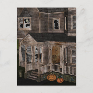 Post-kaart voor geadresseerde woningen briefkaart