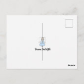 Post Kaart Walk By Faith Niet Sight Schrift (Achterkant)