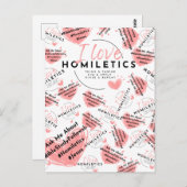 Post Kaarten - Homiletics Heart (Voorkant / Achterkant)