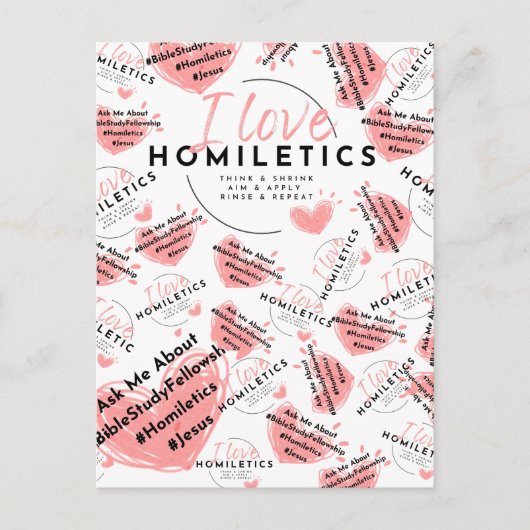 Post Kaarten - Homiletics Heart (Voorkant)