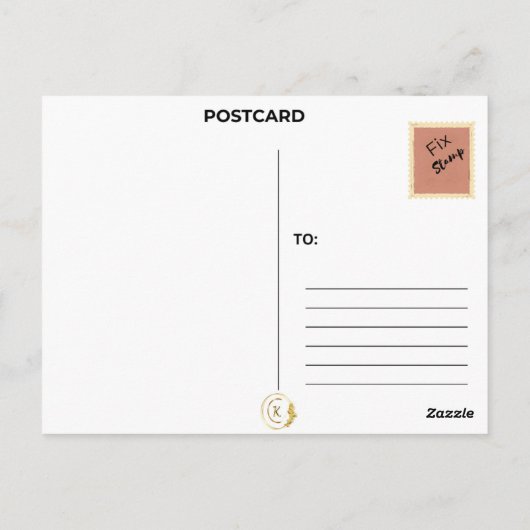 Post Kaarten - Negen Reindeers (Achterkant)