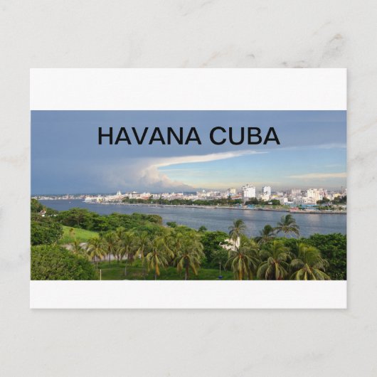 Post-kaarten van Havana Cuba Briefkaart (Voorkant)