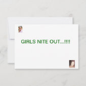 POST-KAARTINVITATIEKAARTEN KAART (Achterkant)