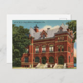  Post Kantoor, Abingdon, Virginia Briefkaart (Voorkant / Achterkant)