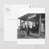 Post Kantoor at Nethers, 1935 Briefkaart (Voorkant / Achterkant)