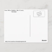 Post Kantoor, Balallan, eiland Lewis, Schotland Briefkaart (Achterkant)