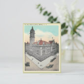 Post Kantoor Buffalo, New York Briefkaart (Staand voorkant)