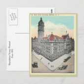 Post Kantoor Buffalo, New York Briefkaart (Voorkant / Achterkant)