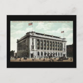 Post Kantoor Cleveland Ohio 1910  Briefkaart (Voorkant)