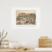 Post-Kantoor in San Francisco (1361A) Poster (Keuken)