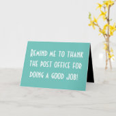 Post Kantoor Kaart (Gele Bloem)