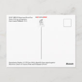 Post Kantoor: Pakketpostpakket Briefkaart (Achterkant)