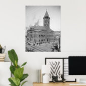 Post Kantoor Poster (Thuiskantoor)