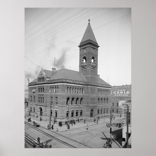 Post Kantoor Poster (Voorkant)