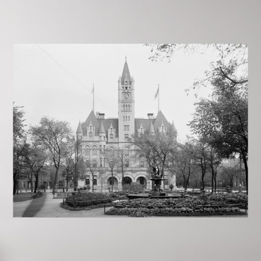 Post Kantoor Poster (Voorkant)