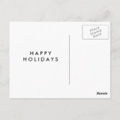 Post Kantoor Postwerker Vakantie Dank u Briefkaart (Achterkant)