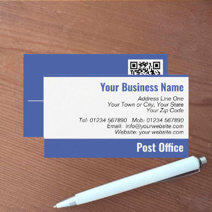 Post Kantoor QR Code Visitekaartje