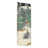 Post Kantoor Wireless Stations Map, Groot-Brittann Thermosbeker (Geroteerd rechts)
