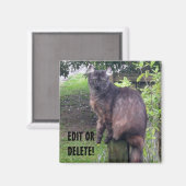 Post Kat Magneet (Voorkant / Achterkant)