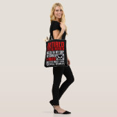Post-koeriersdienst Pensioenuitkering Gift Funny M Tote Bag (Op model)
