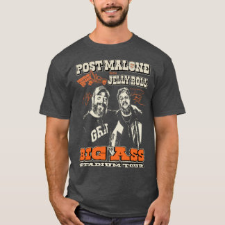 Post Malone Jelly Roll Concertour Albumhoes Post T-shirt