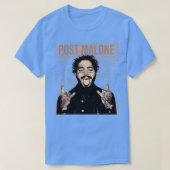 Post Malone Rapper T-shirt (Design voorkant)