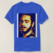 Post Malone Retro 80s T-shirt (Design voorkant)