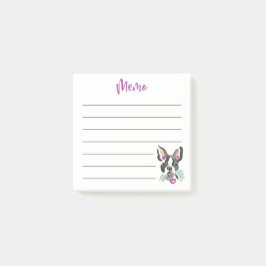 Post | Memo | Vleugelaar van Boston | Roze Post-it® Notes