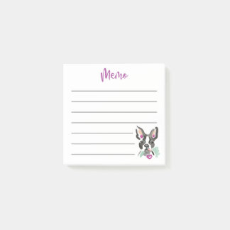 Post | Memo | Vleugelaar van Boston | Roze Post-it® Notes