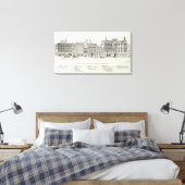 Post North side Stockton en Powell Canvas Afdruk (Insitu (Slaapkamer))
