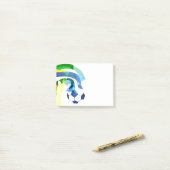 Post Notes-Soccer Post-it® Notes (Op bureau)