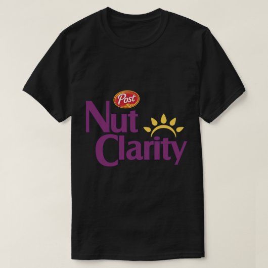 Post Nut Clarity Bran Cereal Logo Parody Classic T T-shirt (Design voorkant)