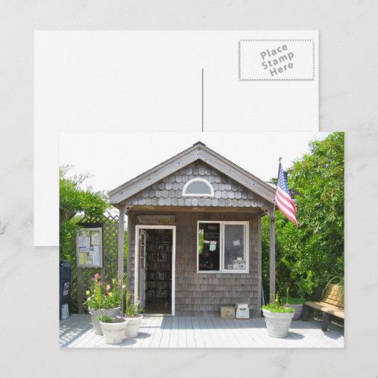 Post Office on Fire Island Briefkaart (Voorkant / Achterkant)