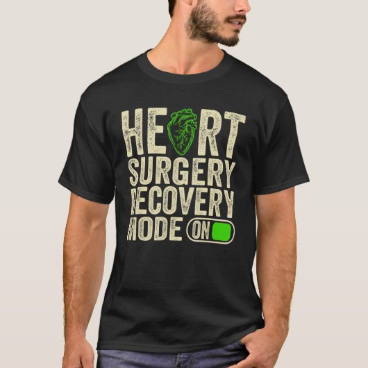Post open hartchirurgie voor mannen 4 t-shirt (Voorkant)