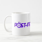 Post-passen koffie Mok White (Links)