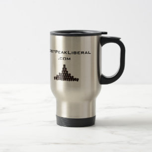 Post-Peak Liberal Travel Mug Reisbeker